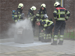 Prio 2 Containerbrand Kievitstraat Kollum